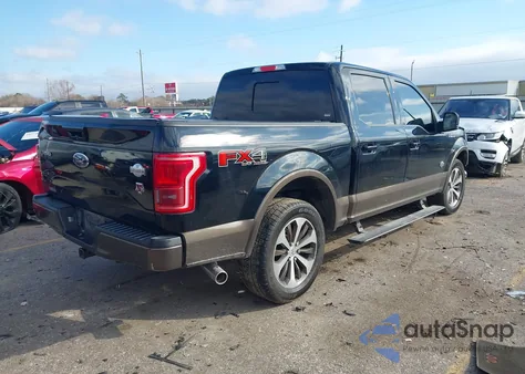 2017 Ford F-150 King Ranch из США, поврежденный, VIN 1FTEW1EF7HFA25672